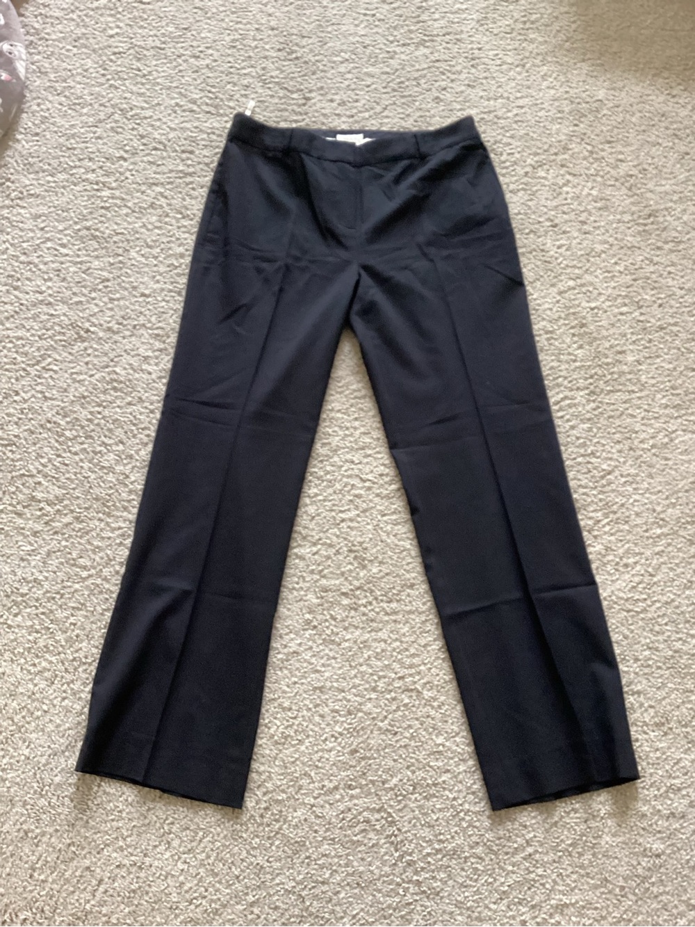 kate spade Black Straight-Leg Dress Trousers